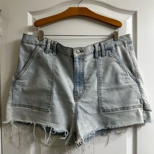 Wild Fable Distressed Light Denim Shorts